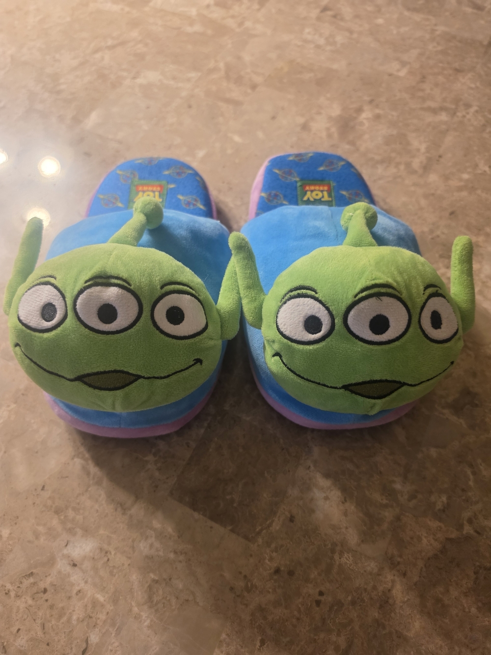 Disney Toy Story Slippers - Green/Blue/Purple